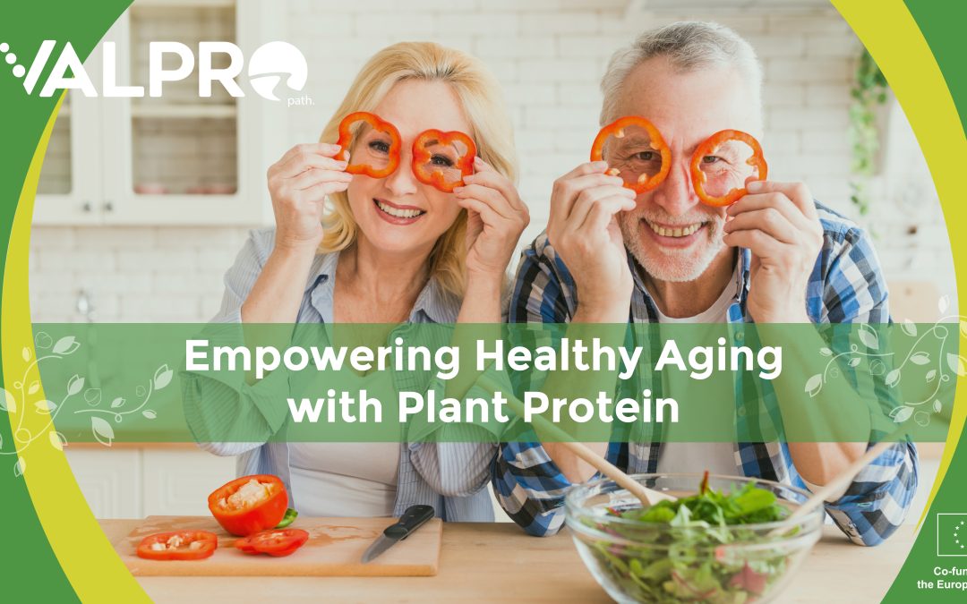 Plant protein and healthy aging