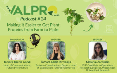 VALPRO Path Podcast Discovers How to Make Plant Protein Value Chains More Resilient in Europe 
